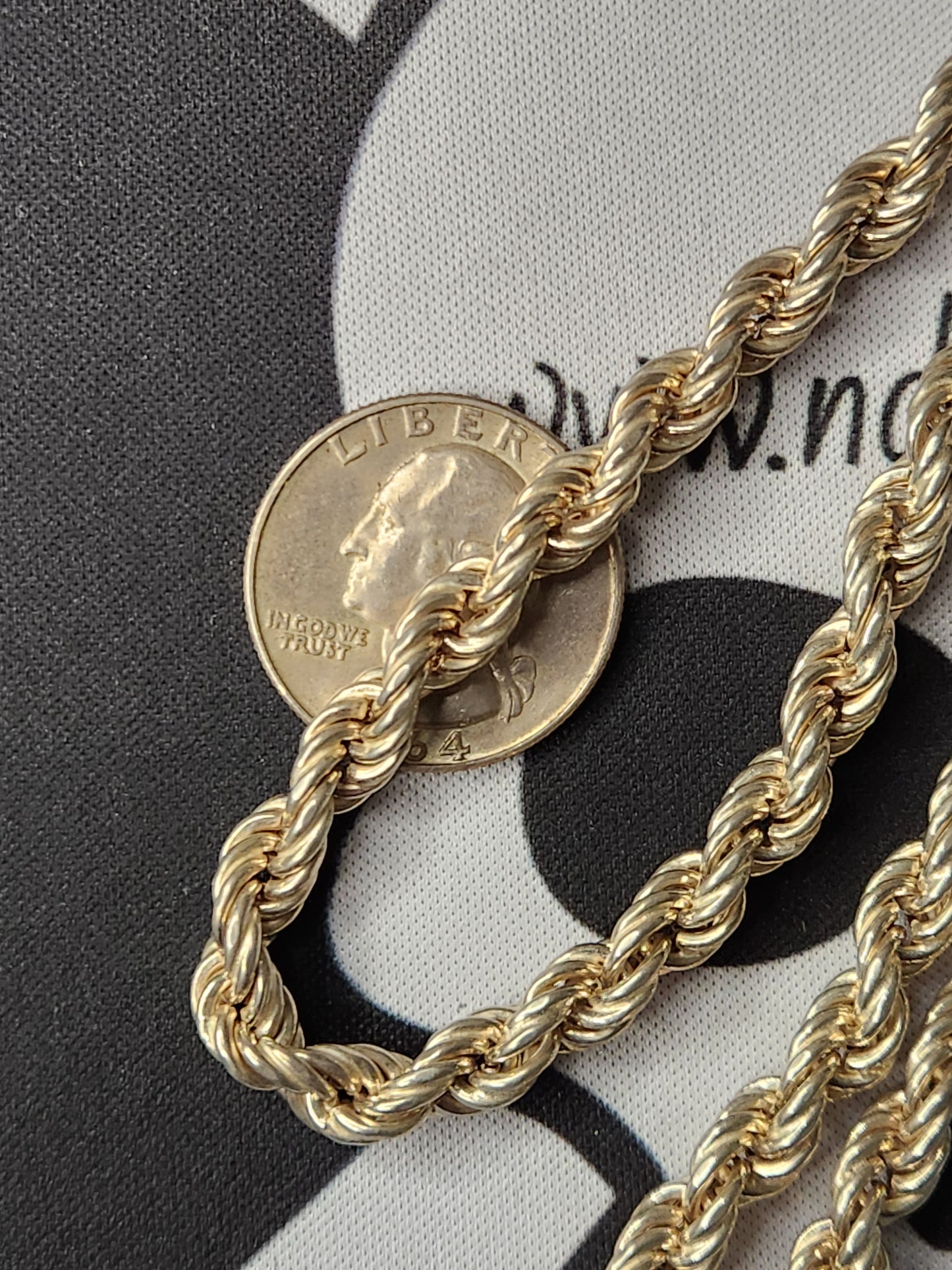 .925 Vintage 20" Rope Necklace