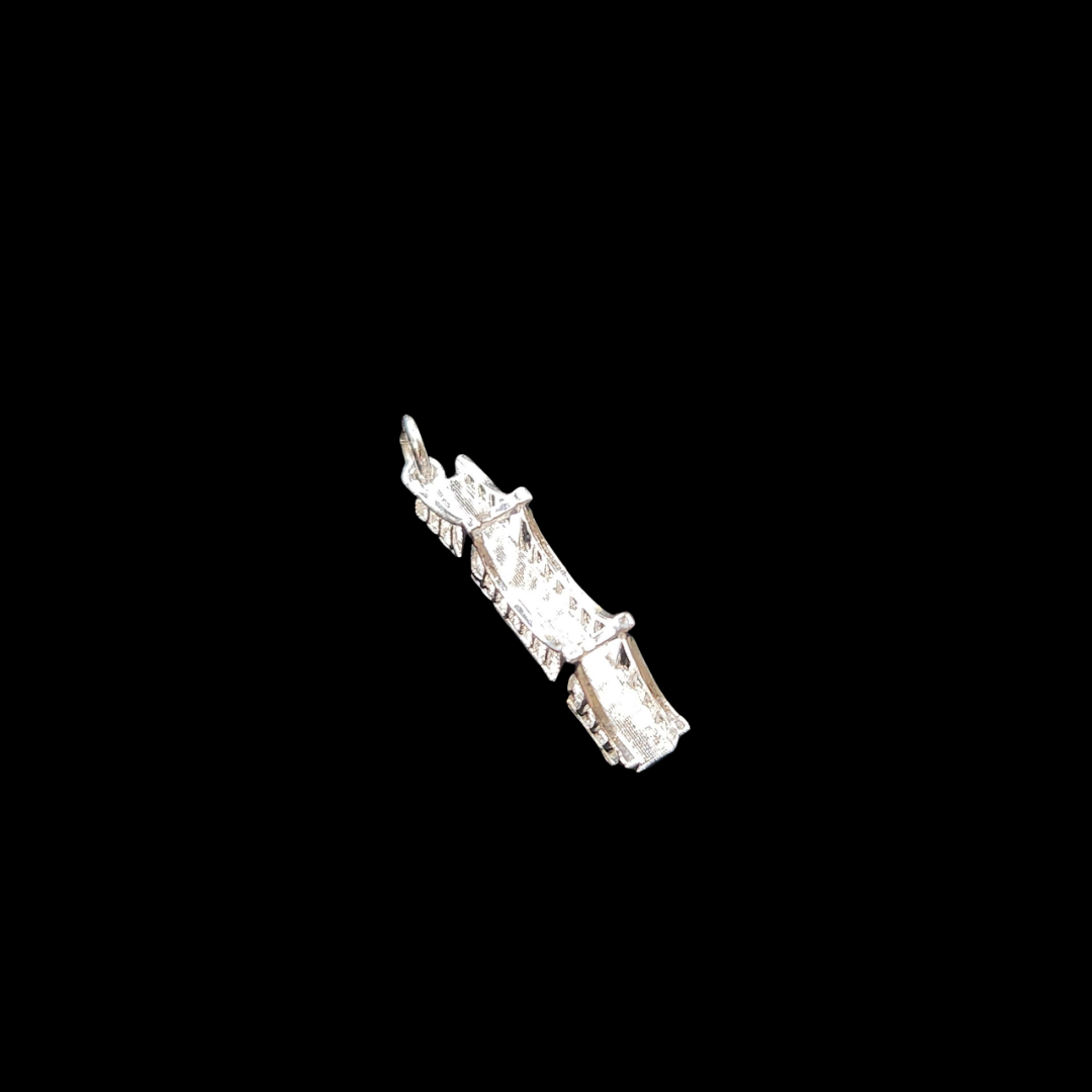 .925 Sterling Silver Golden Gate Bridge Charm