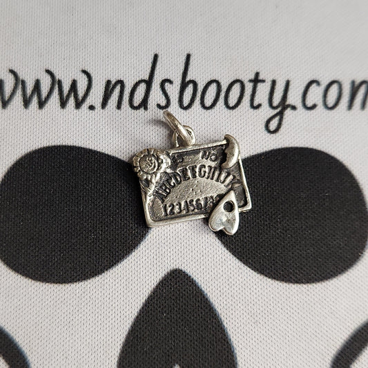 .925 Ouija Board Charm - Handcrafted