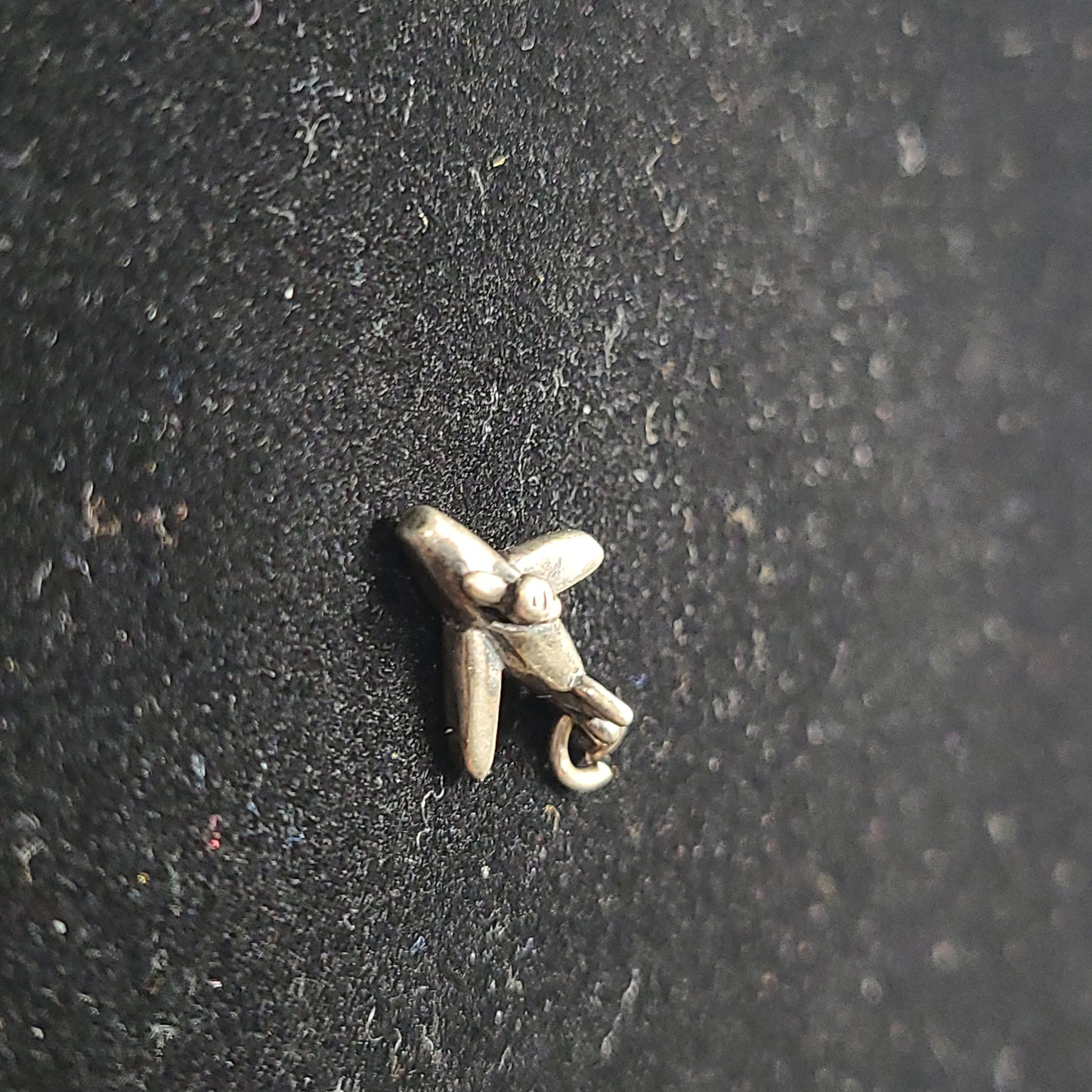 .925 Sterling Silver Airplane Charm