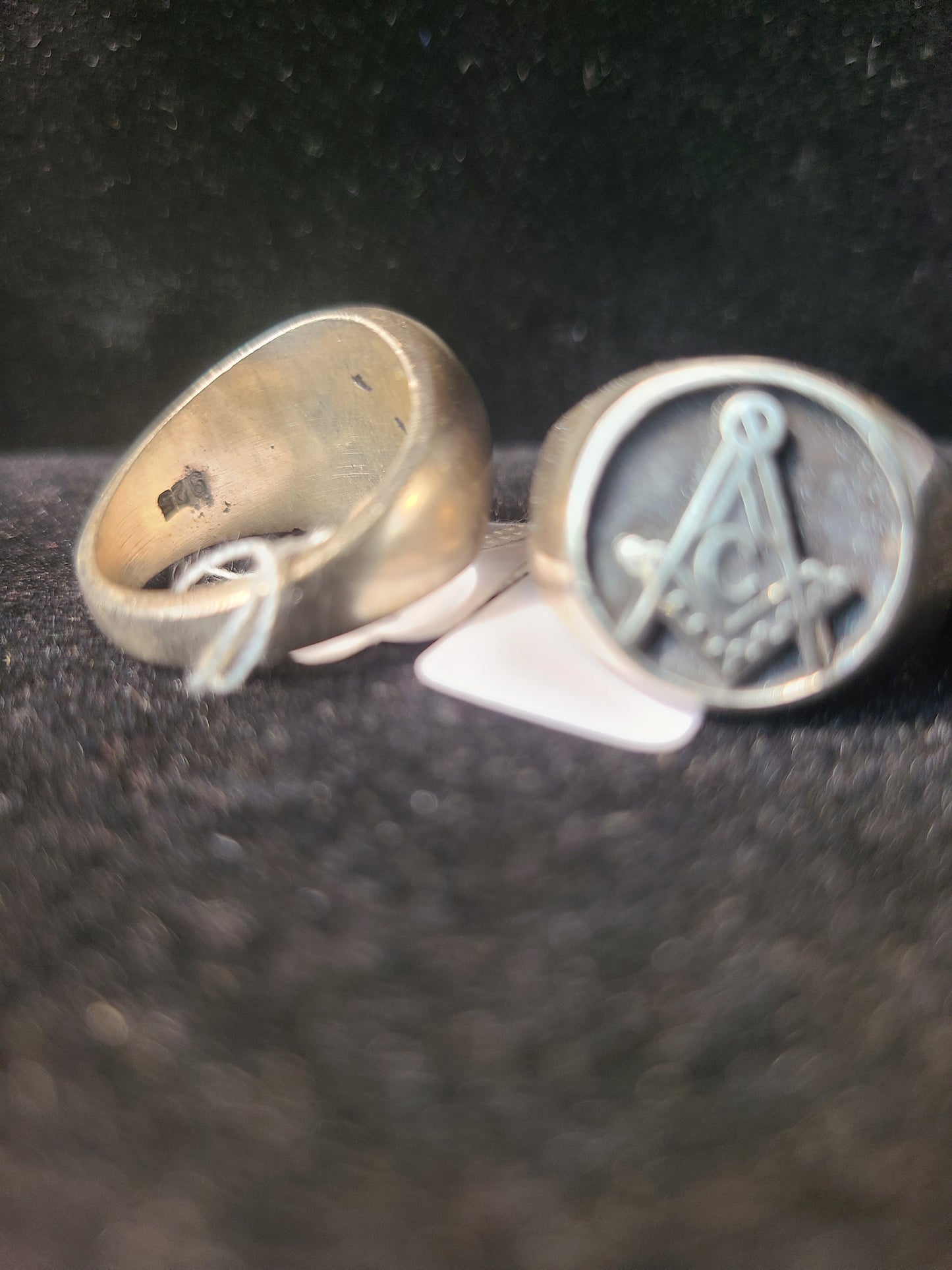 .925 Sterling Silver Masonic Ring
